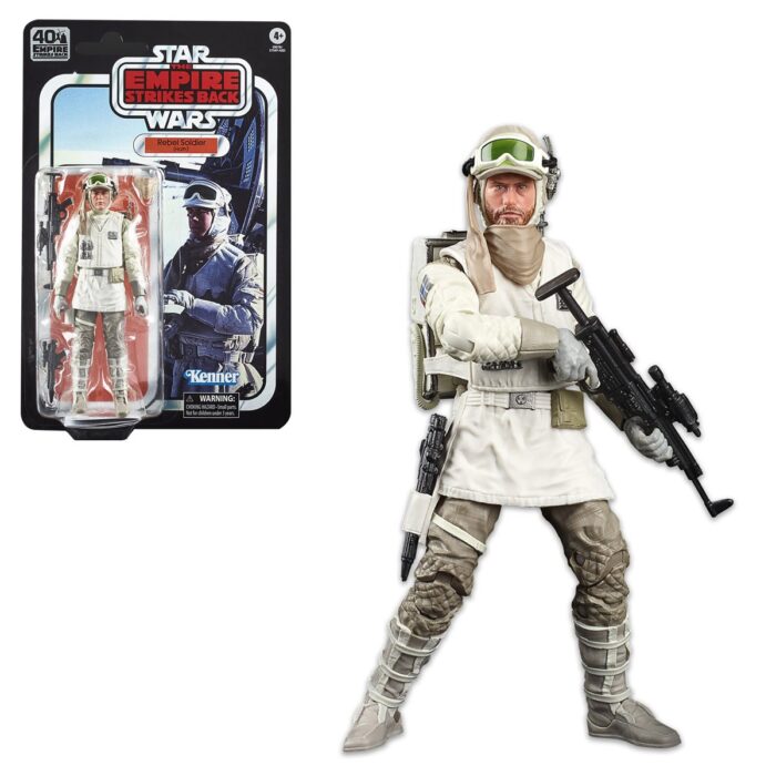 Star Wars 40th Anniversary The Black Series 6" Hoth Rebel Soldier (Empire Strikes Back)